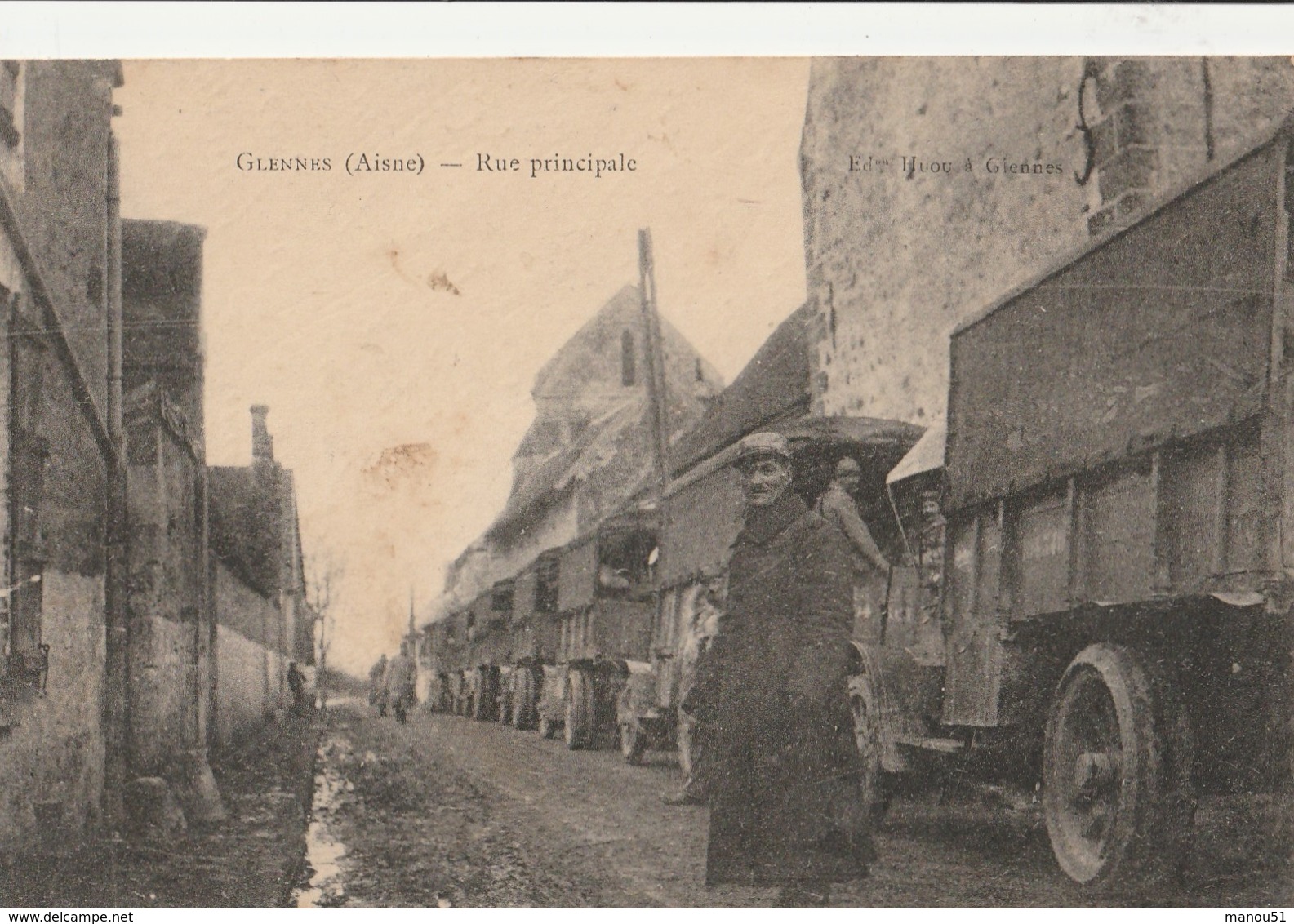 GLENNES  Rue Principale - Autres & Non Classés