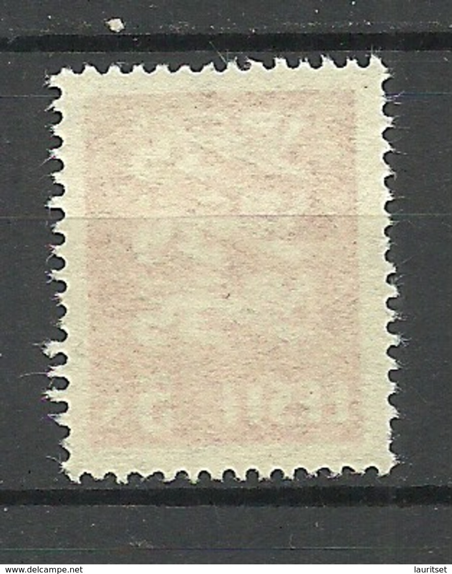 ESTLAND Estonia 1928 Michel 77 Thin Paper Type * - Estonie