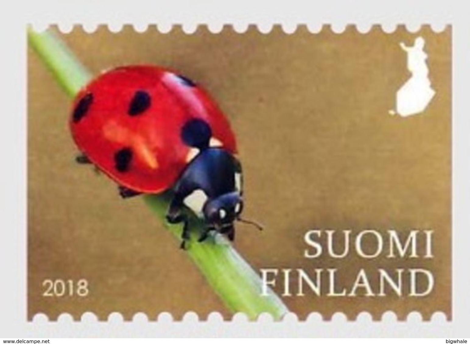 Finland 2018 The Beetles MNH 1V - Ongebruikt