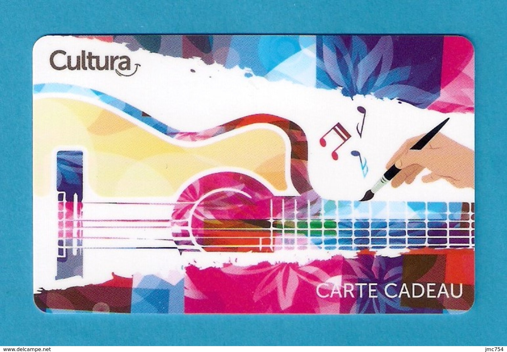 Carte Cadeau CULTURA.   L'Académie.   Gift Card. - Cartes Cadeaux