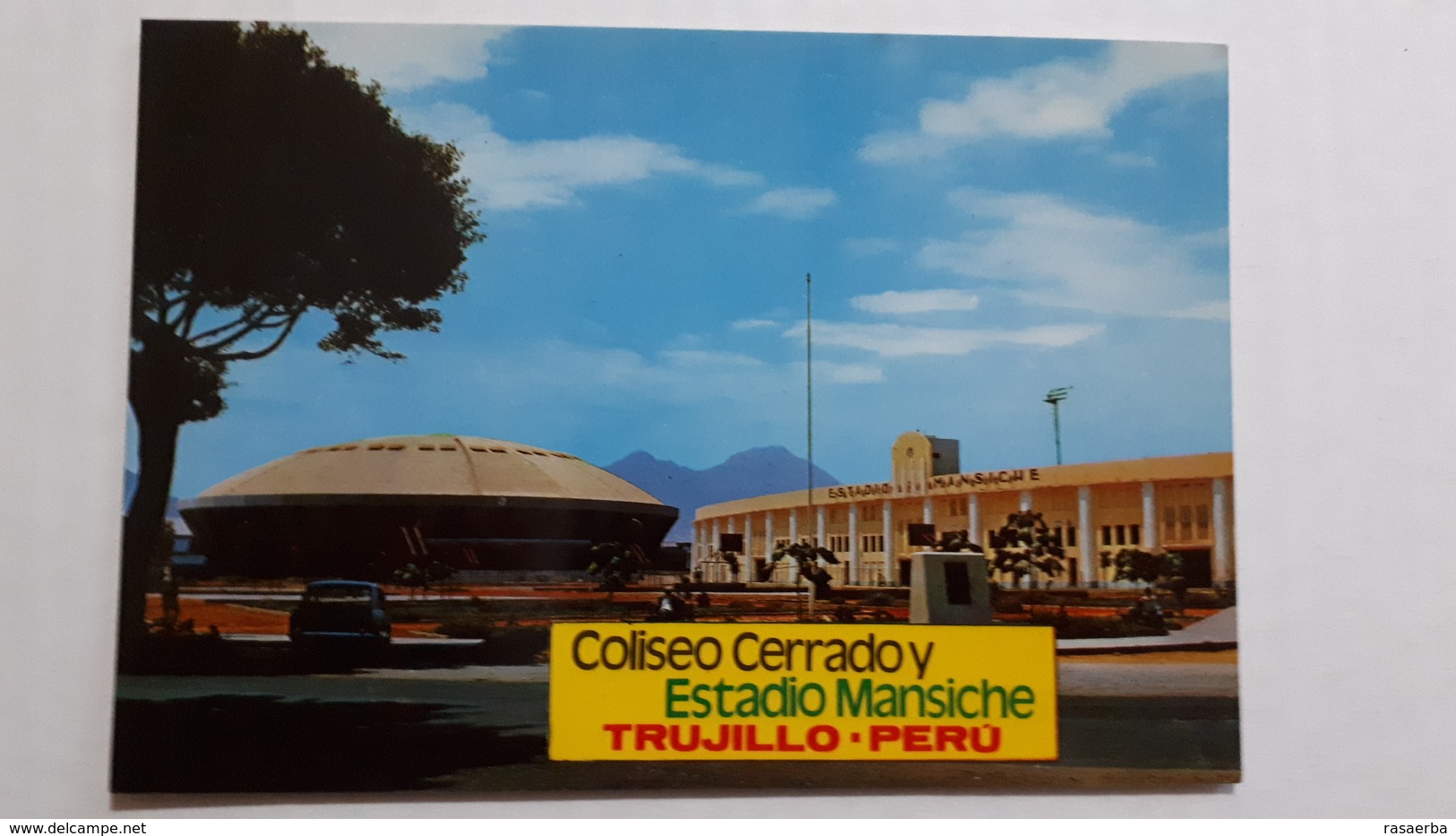 Trujillo Peru' Stadium Postcard Cartolina Stadio Stadion AK Carte Postale CP Stade Estadio - Calcio