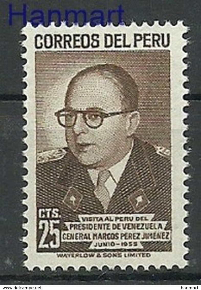 Peru 1955 Mi 546 MNH ( ZS3 PRU546 ) - Peru