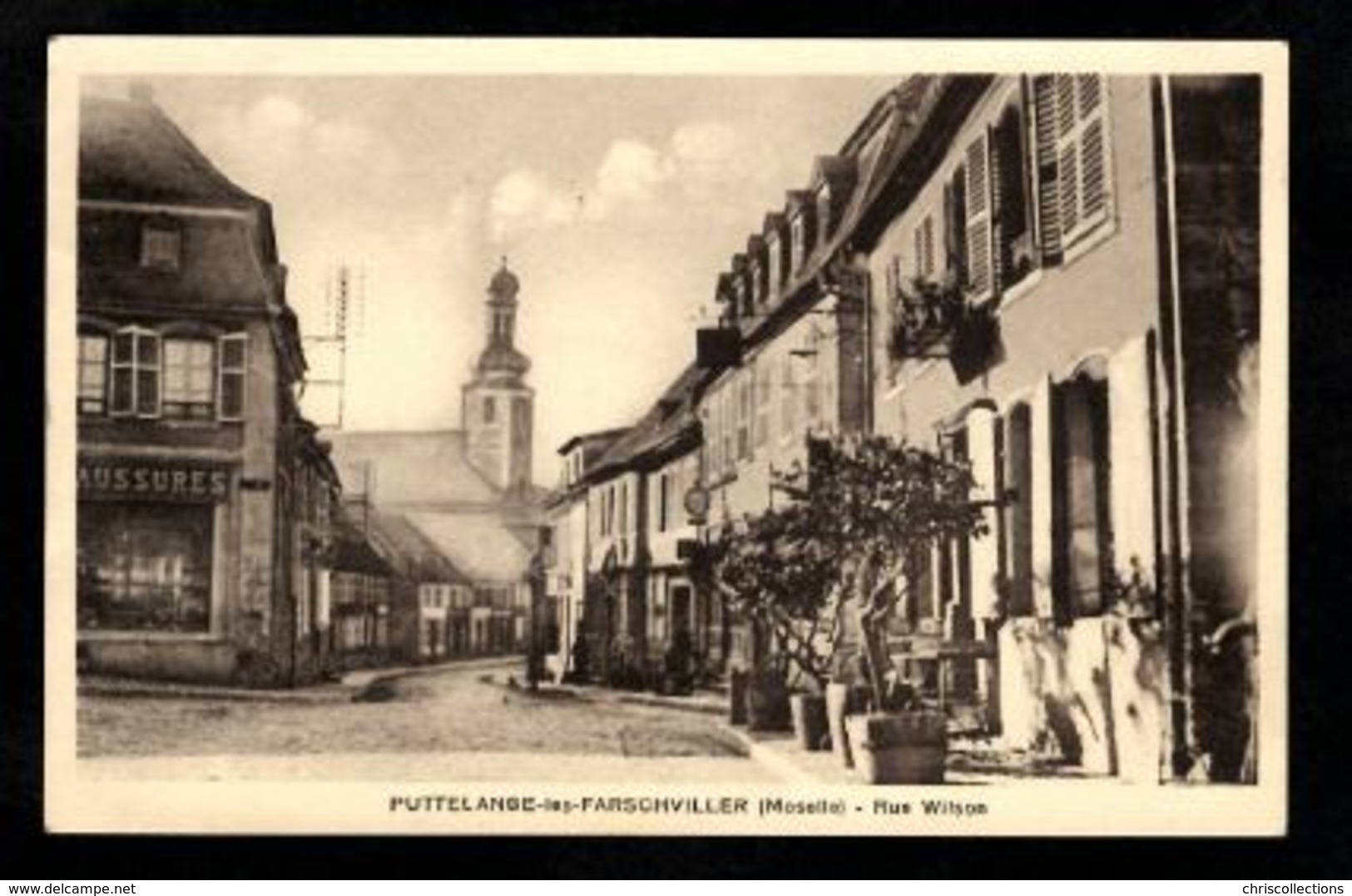 57 - PUTTELANGE Les FARSCHVILLER (Moselle) - Rue Wilson - Puttelange