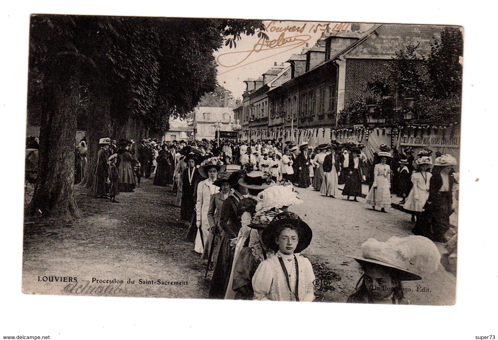 CPA 27 - Louviers - Procession Du Saint Sacrement - Louviers