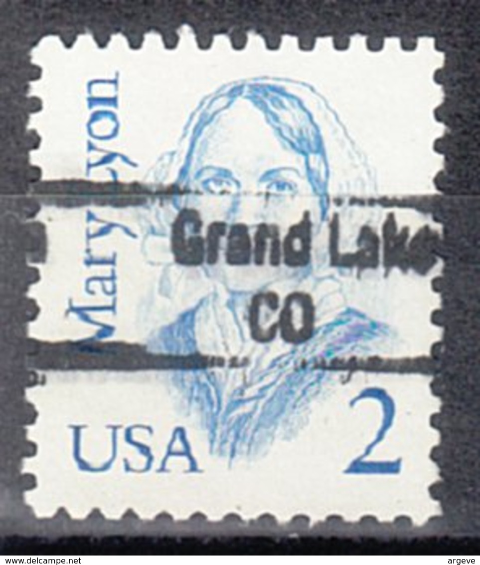 USA Precancel Vorausentwertung Preo, Locals Colorado, Grand Lake 843 - Precancels