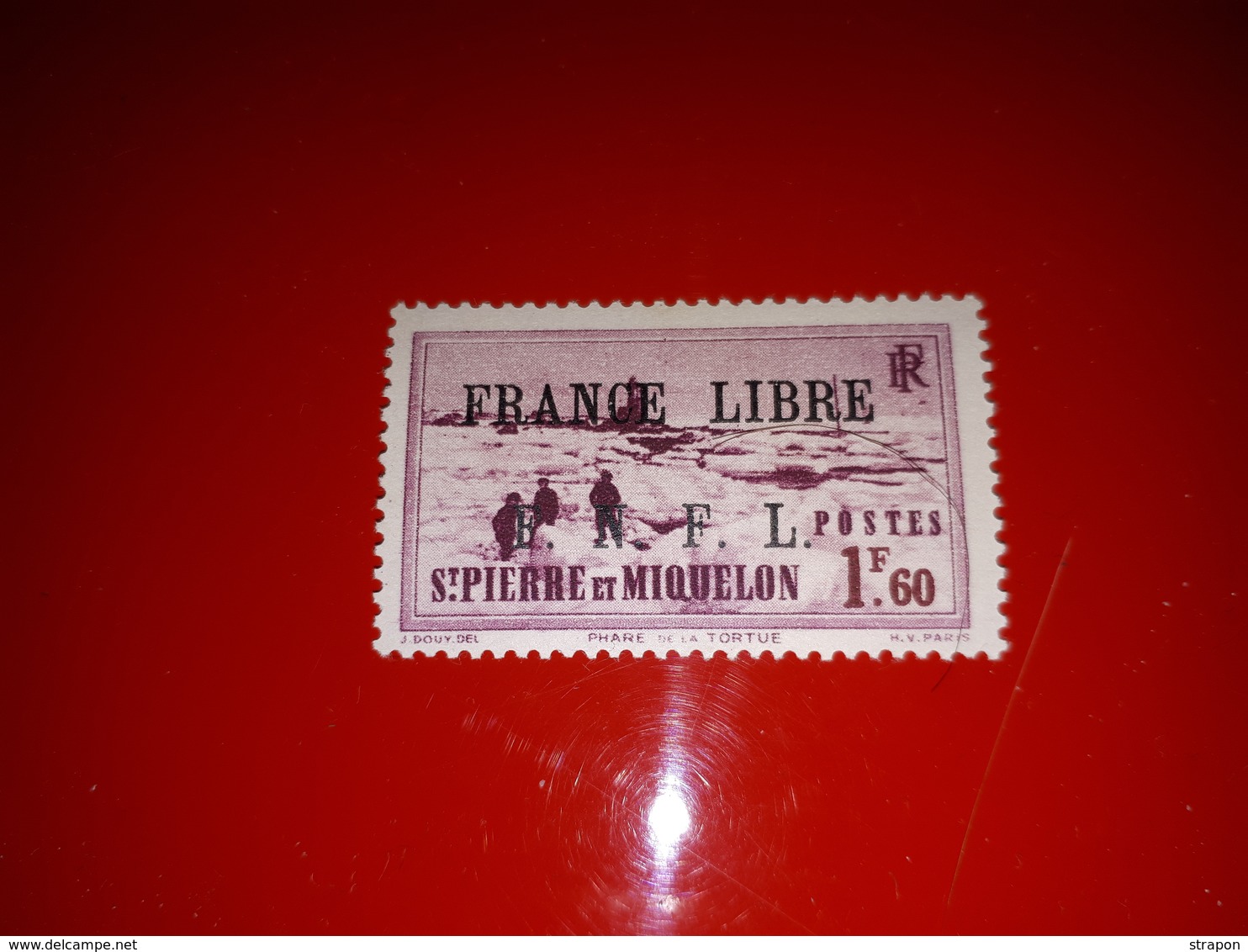 ST PIERRE ET MIQUELON FRANCE-LIBRE POSTE 267 ** RARE - Ungebraucht