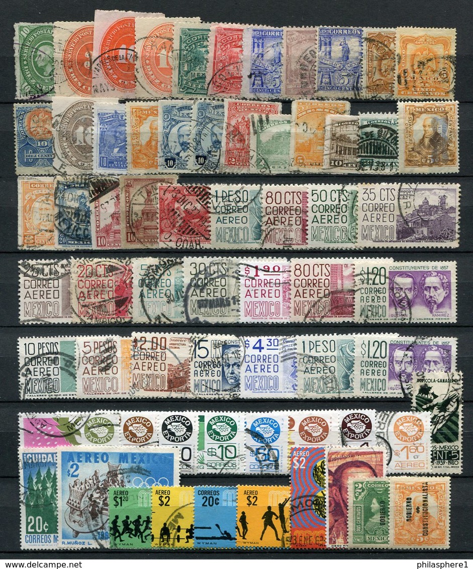 Mexico Lot       O  Used + *  Unused       (331) - Mexiko