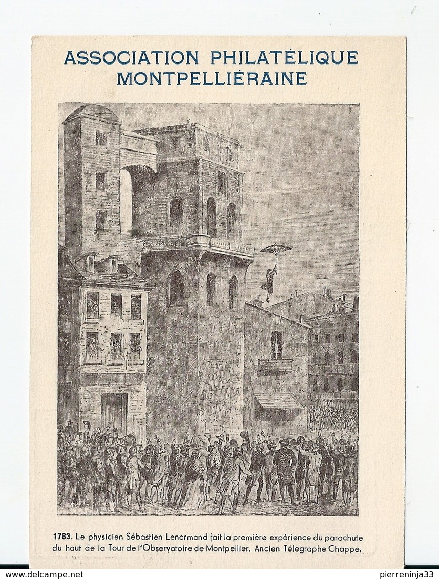 Carte 1er Courrier Aérien Montpellier-Marseille Par Avion Farman + Timbre N°383 Victor Hugo , 1939 - Lettres & Documents