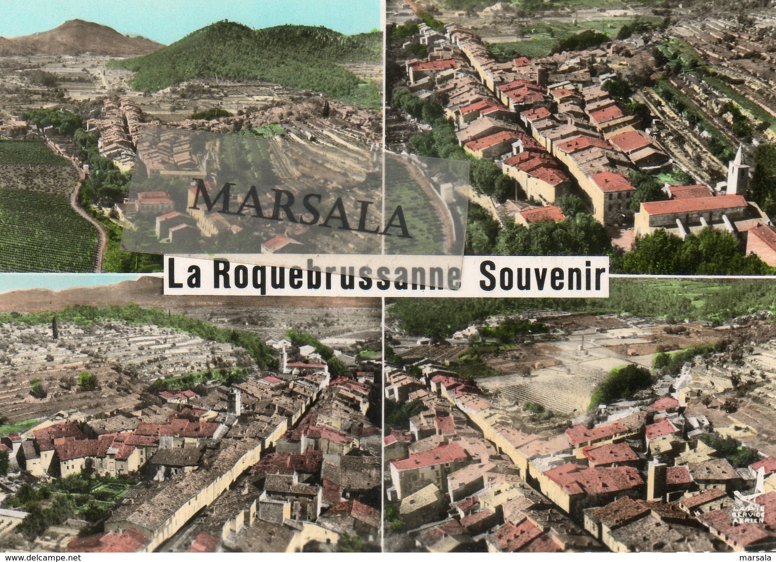 CPSM La Roquebrussanne Multivues - La Roquebrussanne