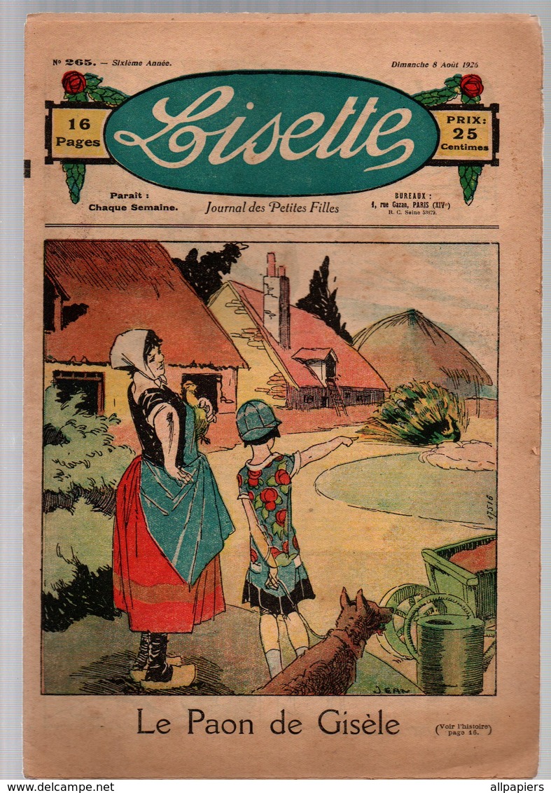 Lisette N°265 Les Jolies Coiffures D'été - Patron Gracieuse Robe D'été - Françoise Et La Couturière De 1926 - Lisette