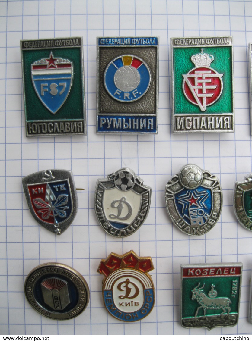 A IDENTIFIER Lot De 21 Pin's épingle D'origine URSS ? - Lots