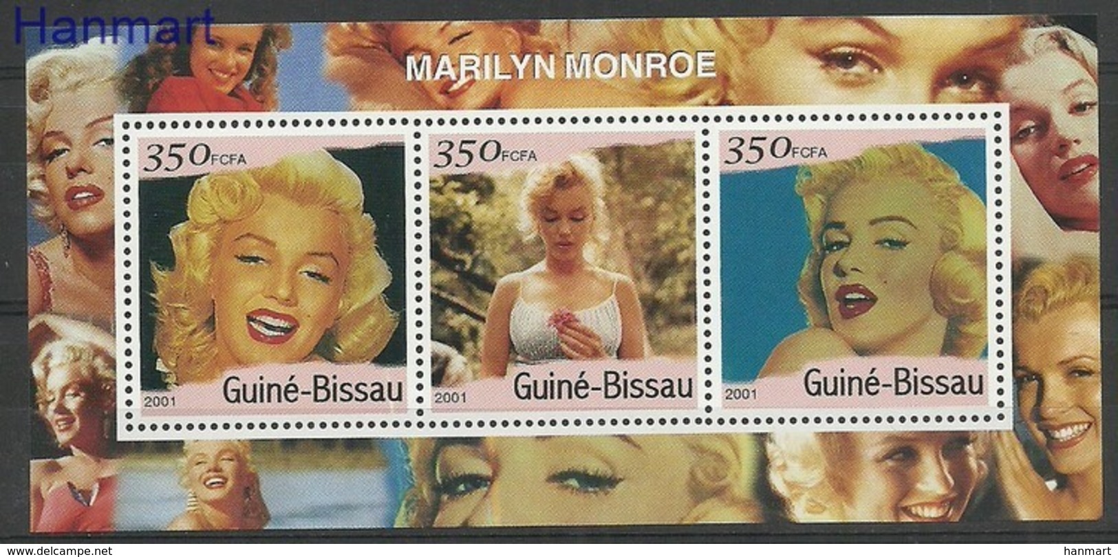 Gwinea Bissau 2001 Mi Dre1920-1922 MNH ( LZS5 GUBdre1920-1922 ) - Guinea-Bissau