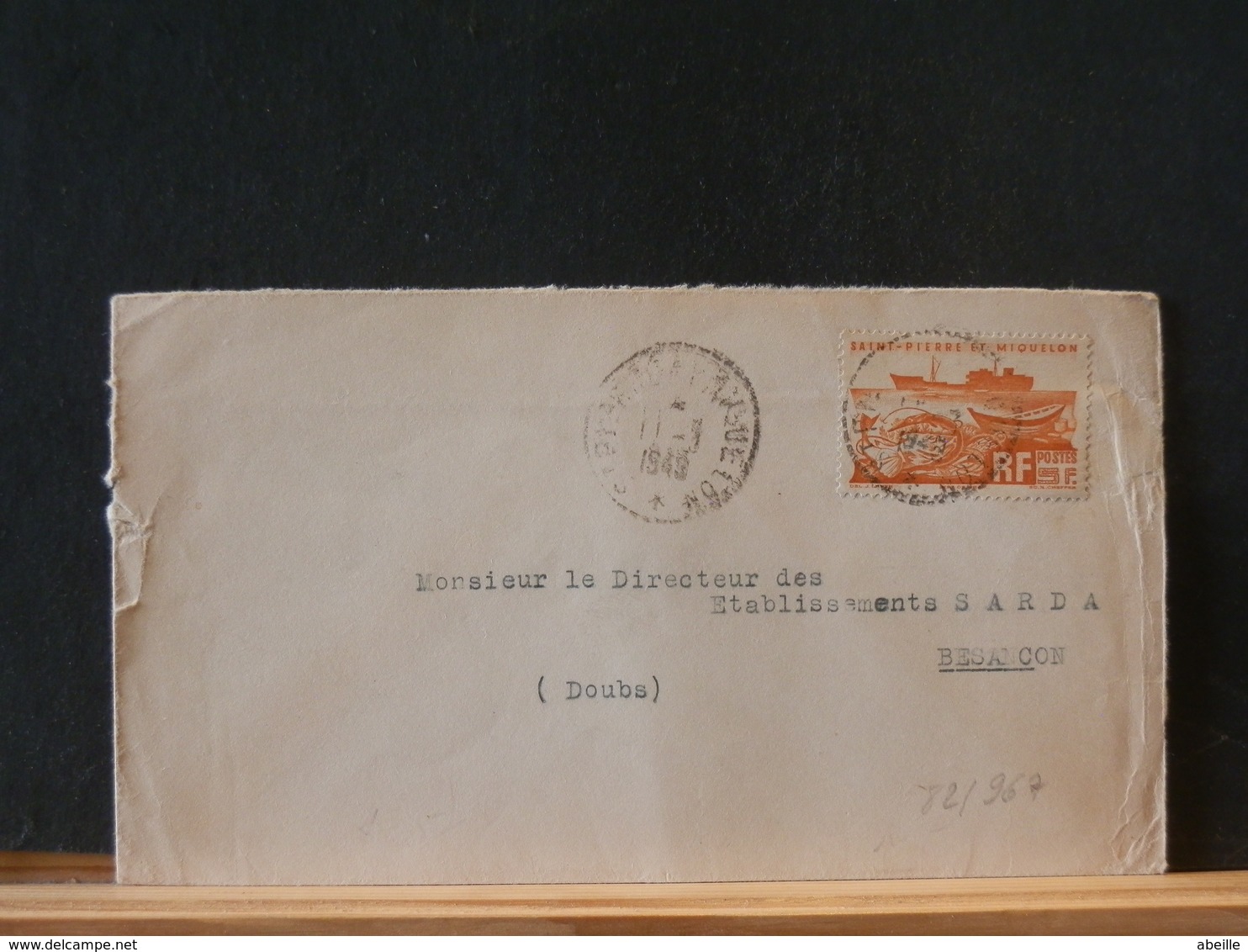 82/967 LETTRE POUR LA FRANCE 1948 - Brieven En Documenten