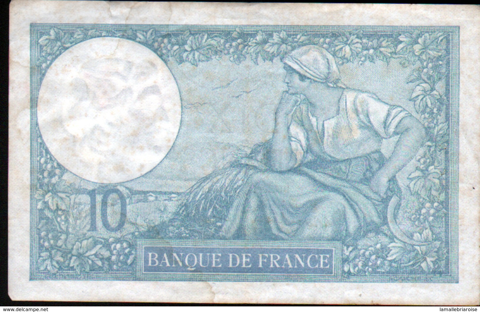 Billet 10 Francs Type Minerve, BU.19=10=1939.BU, Alphabet N74588 N°712 - 10 F 1916-1942 ''Minerve''