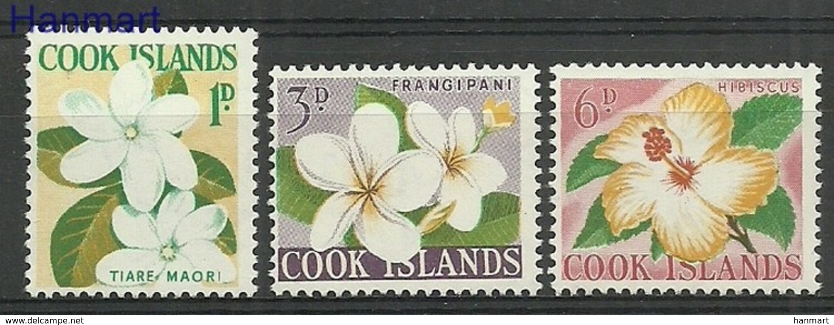 Cook Islands 1963 Mi 93+95+97 MNH ( LZS7 CKI93+95+97 ) - Altri & Non Classificati