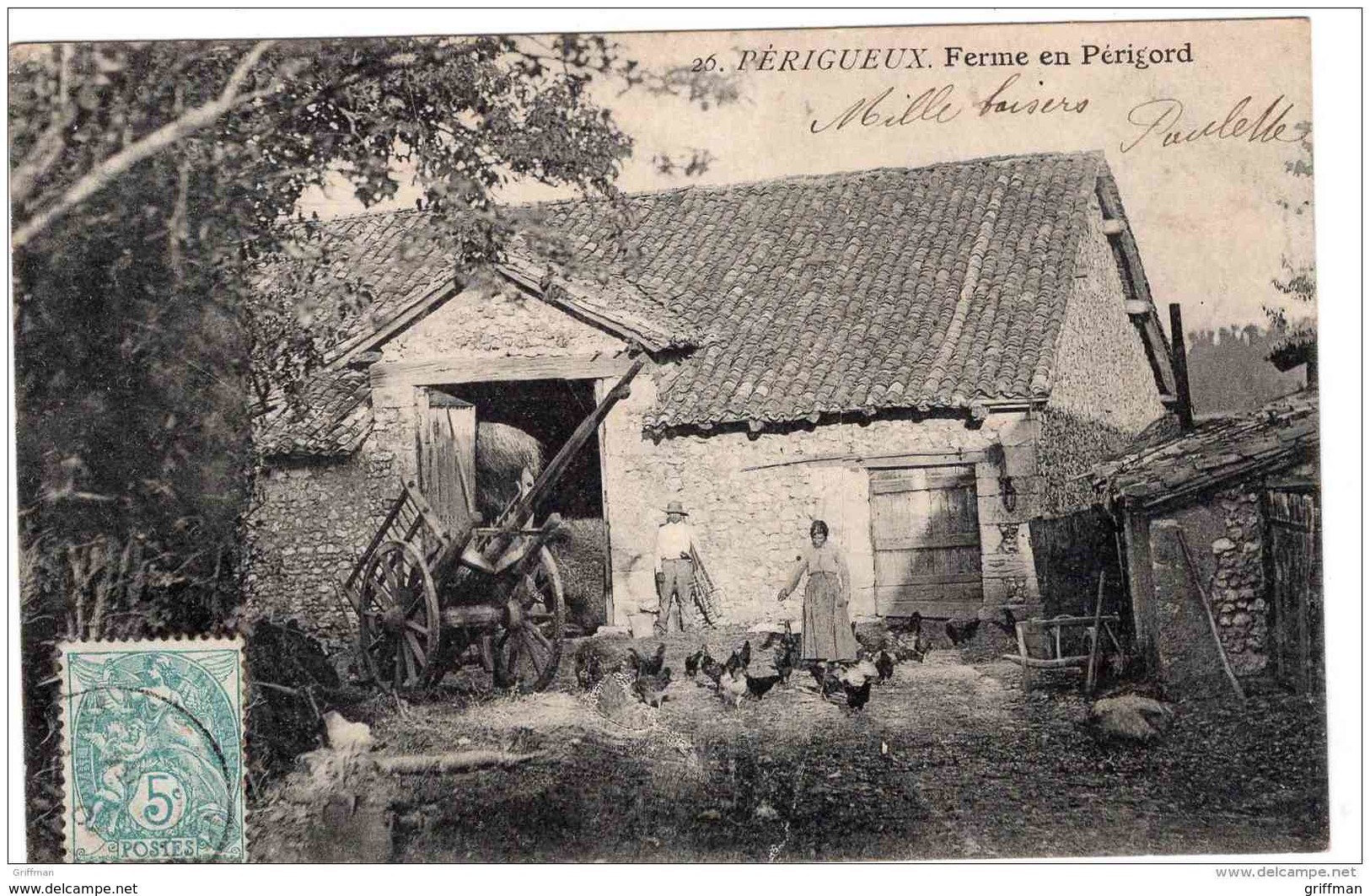 PERIGUEUX FERME EN PERIGORD 1904 TBE - Périgueux