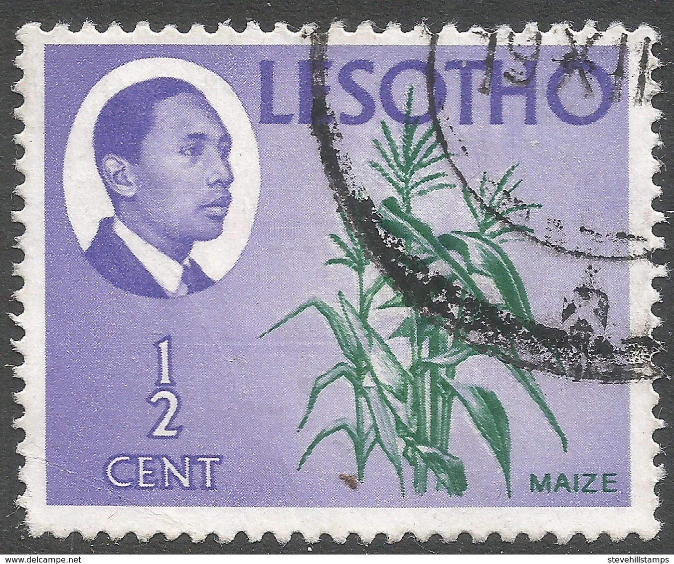 Lesotho. 1967 Definitives. ½c Used. SG 125 - Lesotho (1966-...)