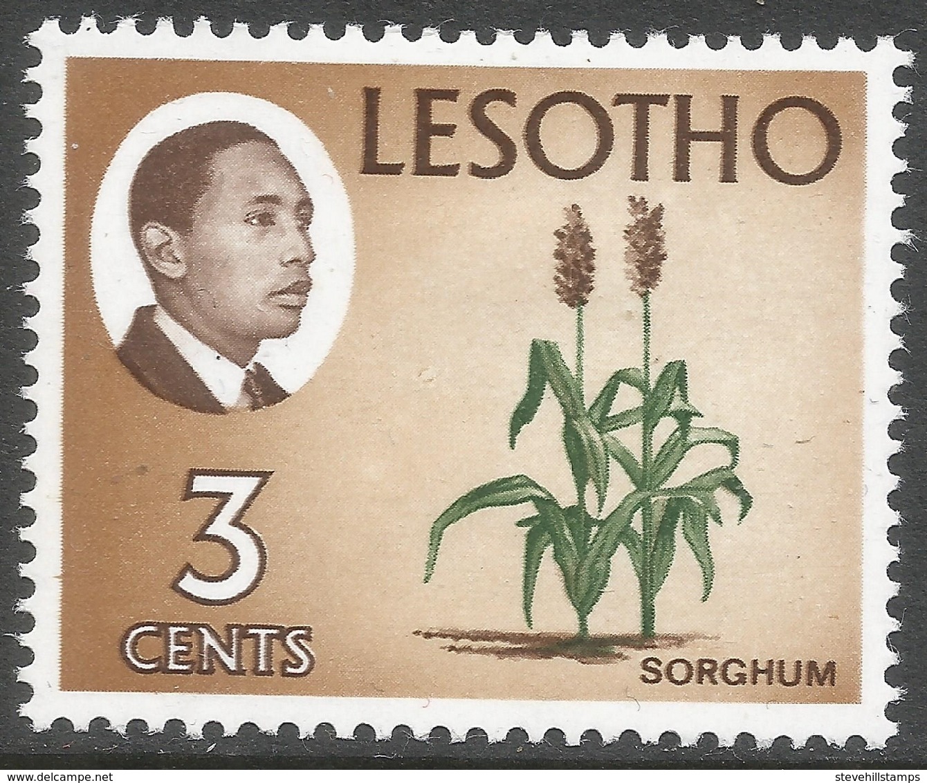 Lesotho. 1967 Definitives. 3c MH. SG 151 - Lesotho (1966-...)