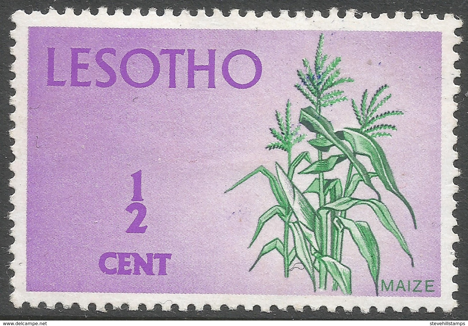 Lesotho. 1971 Definitives. ½c MH. SG 191 - Lesotho (1966-...)