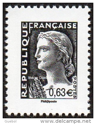 France N° 4782 ** La Vème République Au Fil Du Timbre - Marianne De Decaris - Neufs