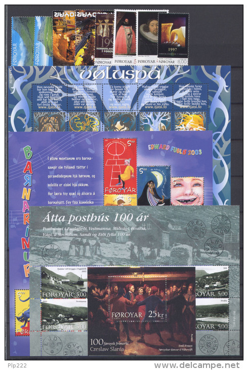 Isole Faroer 2003 Annata Completa / Complete Year Set **/MNH VF - Féroé (Iles)