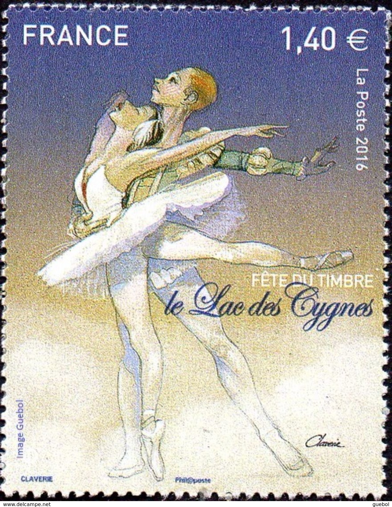 France N° 5084 ** Fête Du Timbre - La Danse, Ballet Du Lac Des Cygnes - Neufs