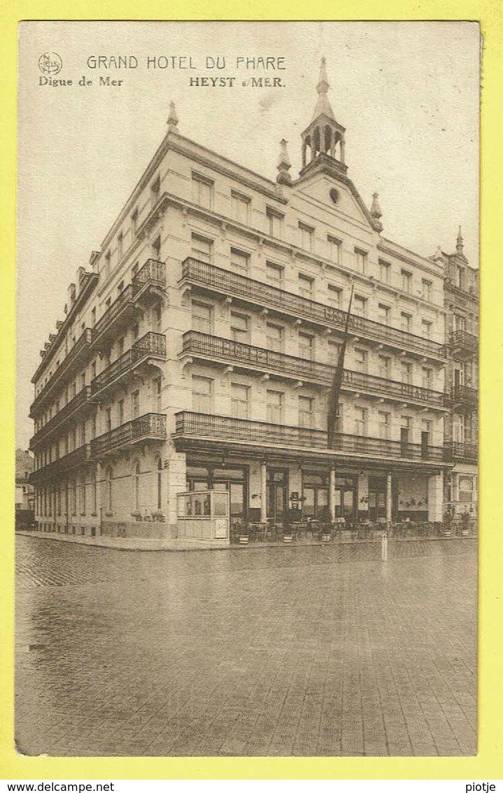 * Heist Aan Zee - Heyst (Kust - Littoral) * (Nels) Grand Hotel Du Phare, Digue De Mer, Dijk, Zeedijk, Rare, Old, TOP - Heist