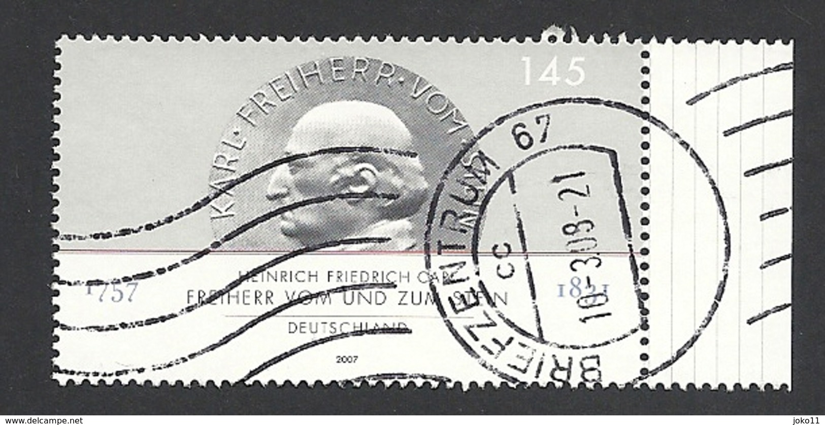 Deutschland, 2007, Mi.-Nr. 2624,  Gestempelt - Usados