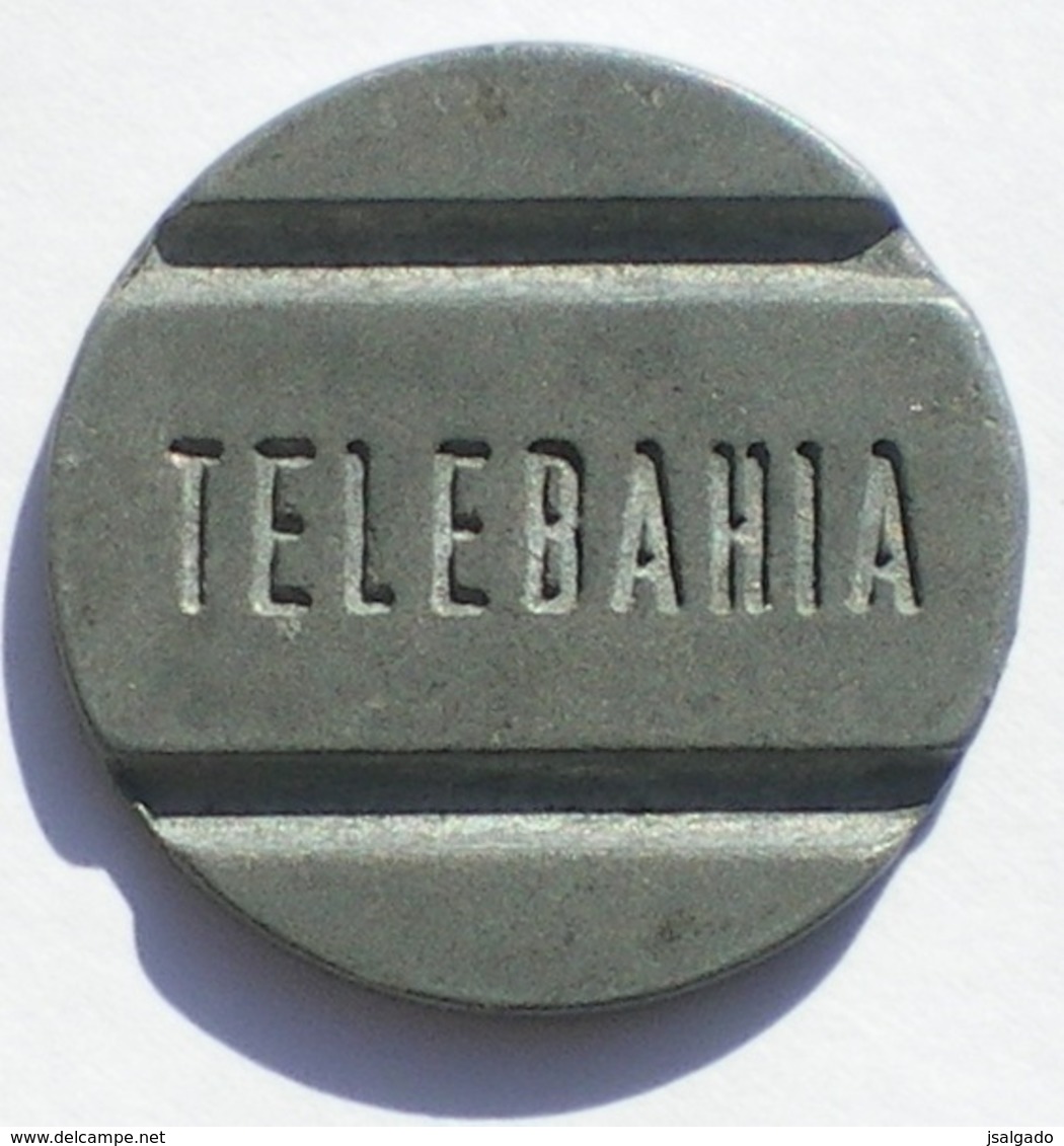 Brasil Telephone Token  TELEBAHIA  Telecomunicações Da Bahia - Noodgeld