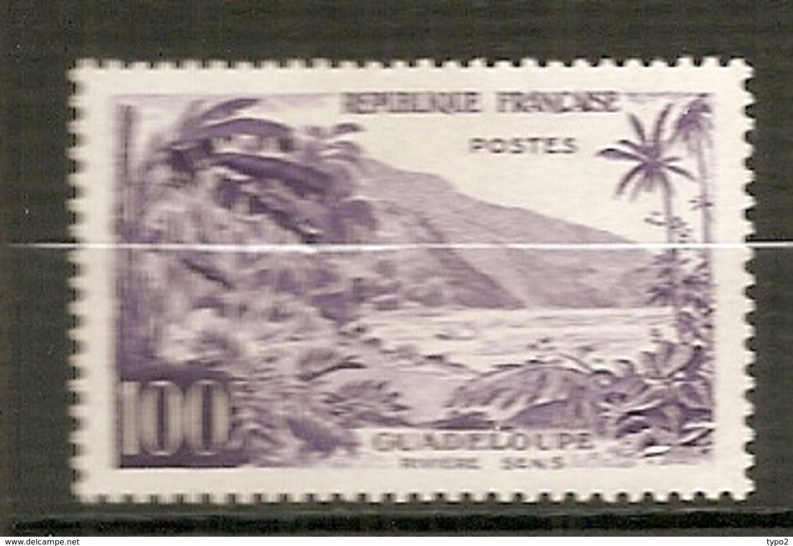 Yv. N° 1194  *  100f Guadeloupe Cote  21 Euro BE - Ungebraucht