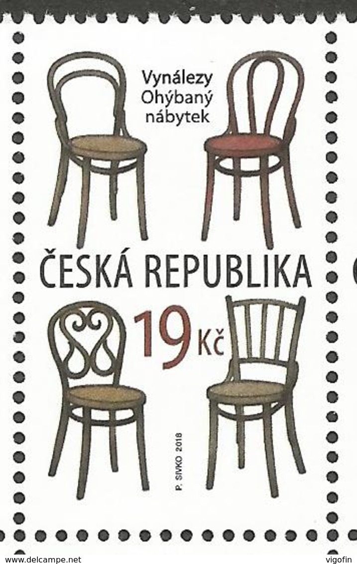 CZ 2018-0981 FURNITURE, 1 X 1v, MNH - Neufs