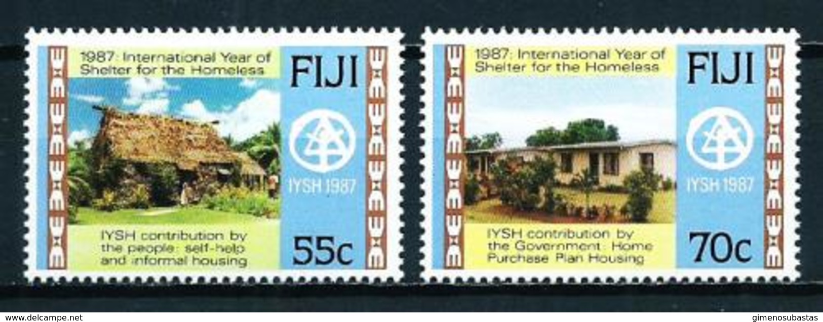 Fiji - Nº 564/5 En Nuevo - Fiji (1970-...)