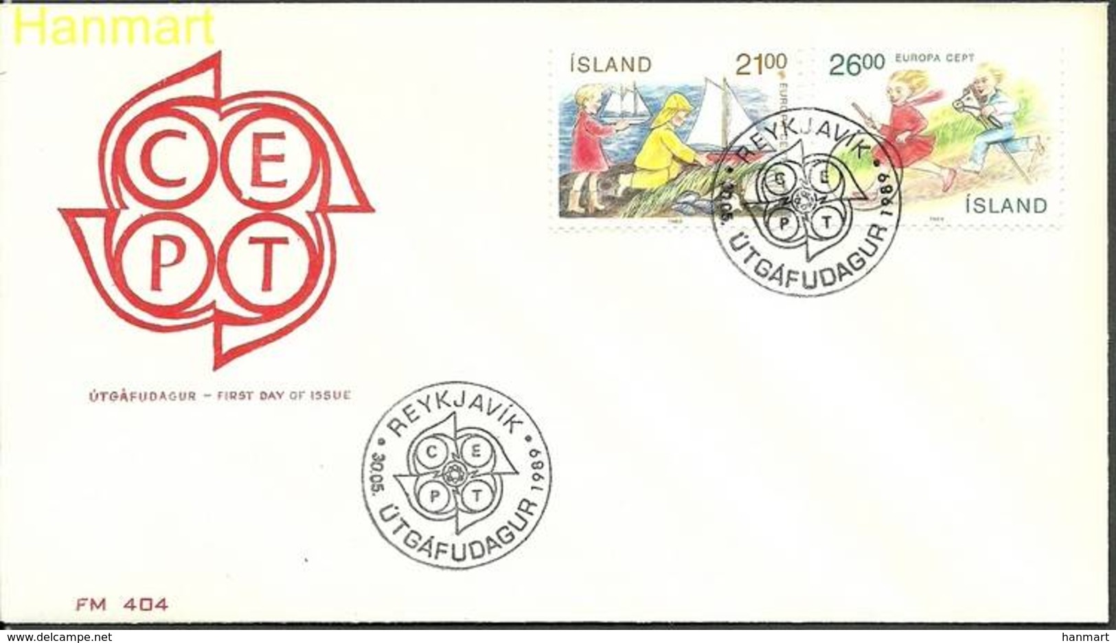 Iceland 1989 Mi 701-702b FDC ( FDC ZE3 ICL701-702b ) - Other & Unclassified