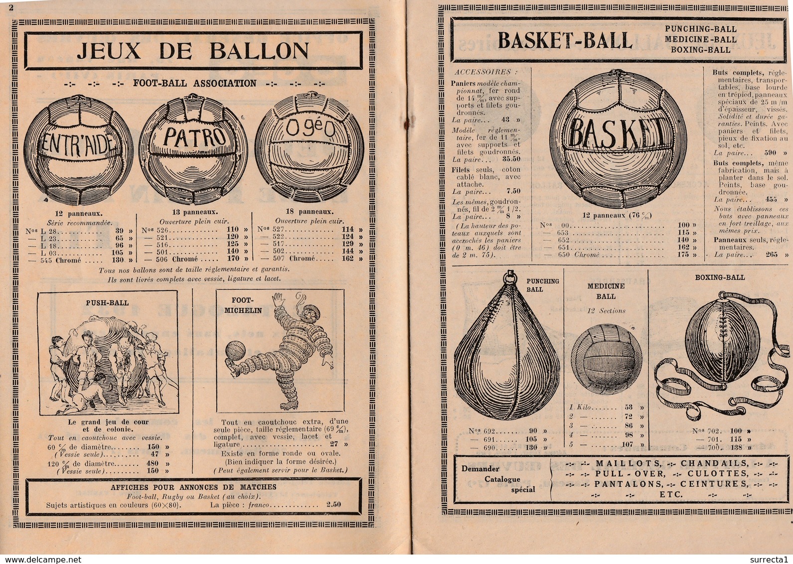 Catalogue 20 Pages / 1932 OGEO / Jeux De Cour, De Plein Air, Tir / Croquet Ballon Bibendum Spirodolr Escarpolette - Jouets Anciens