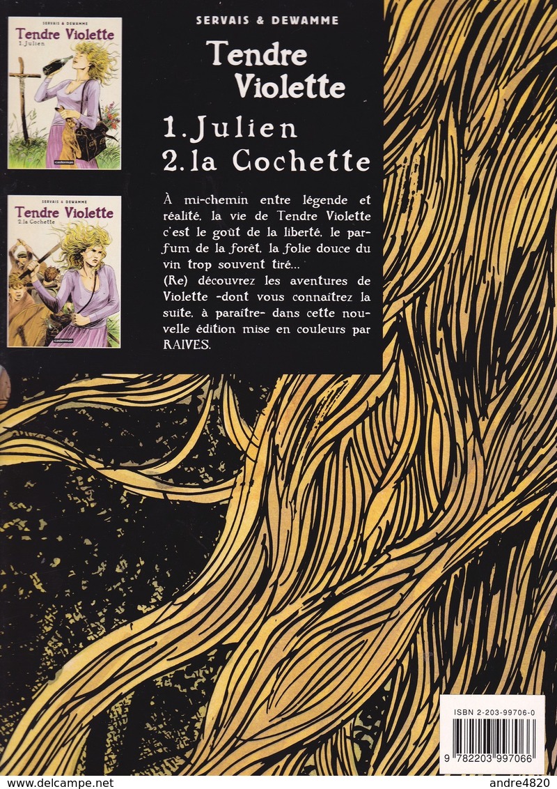Servais Et Dewamme – Tendre Violette Tomes 1 & 2 (emboîtage Carton) - Editions Originales (langue Française)