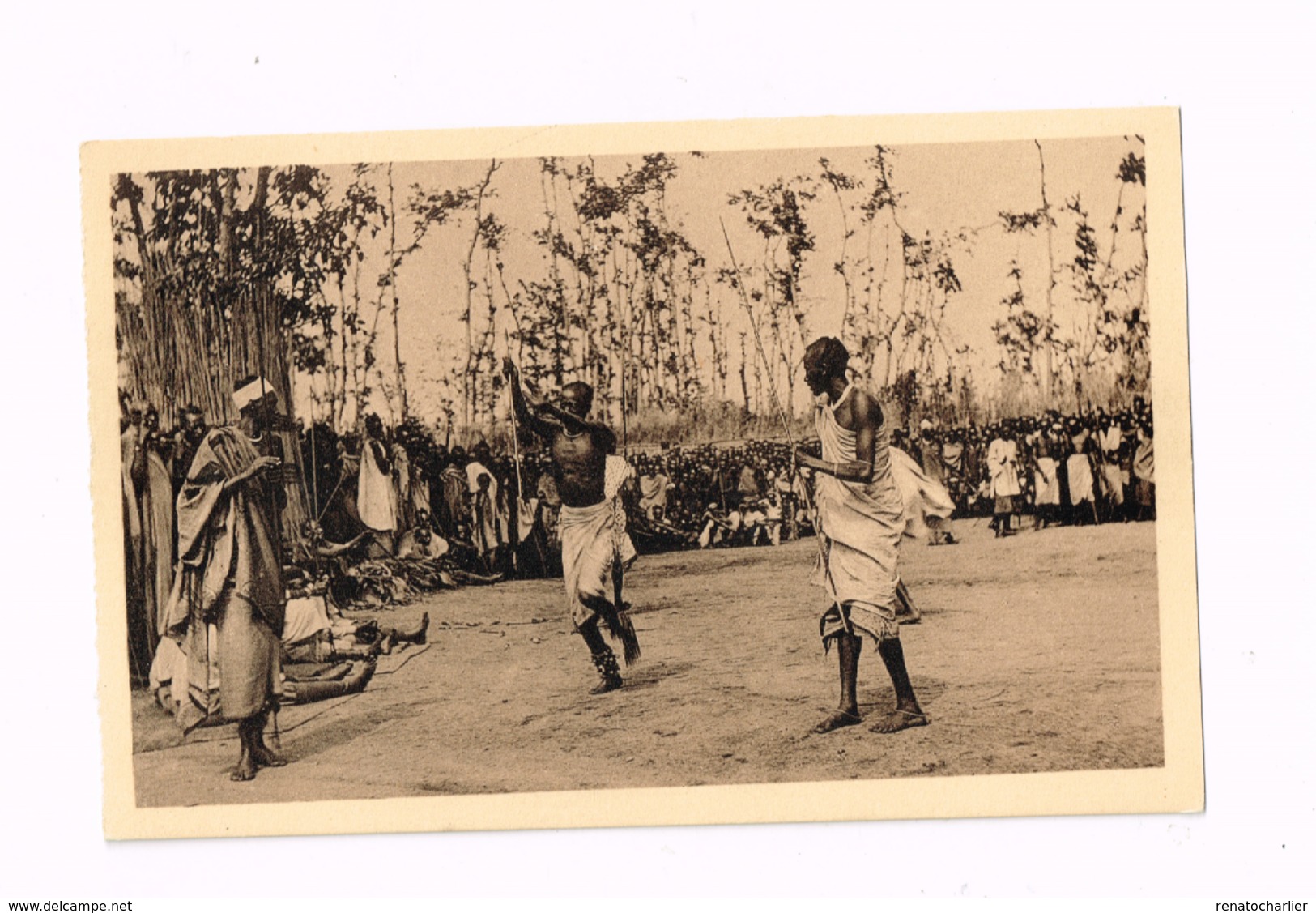 Ruanda.Danses Chez Musinga's. - Ruanda-Urundi