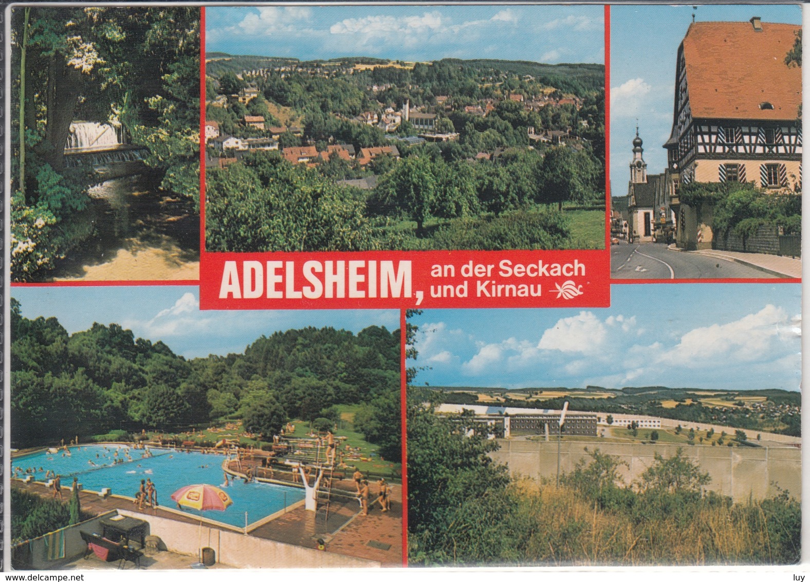 ADELSHEIM An Der Seckach Und Kirnau, Mehrbildansicht - Adelsheim