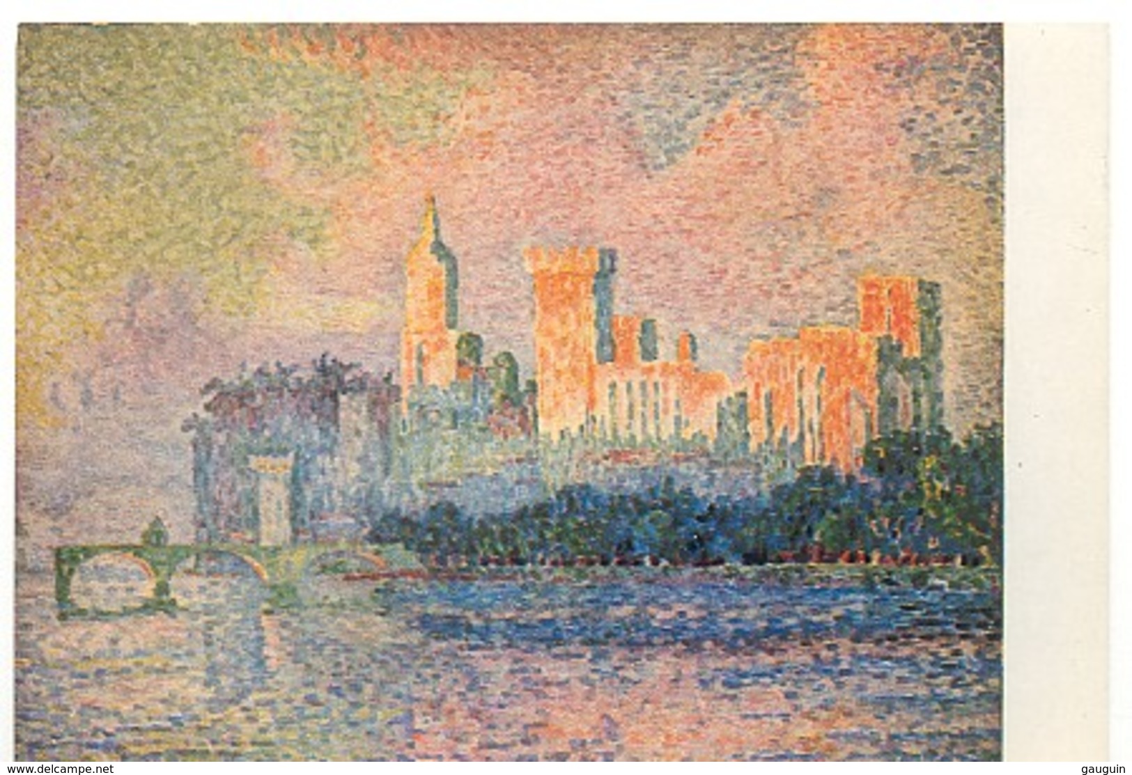 CPM - Le CHÂTEAU Des PAPES - Paul SIGNAC - Edition Nomis - Avignon