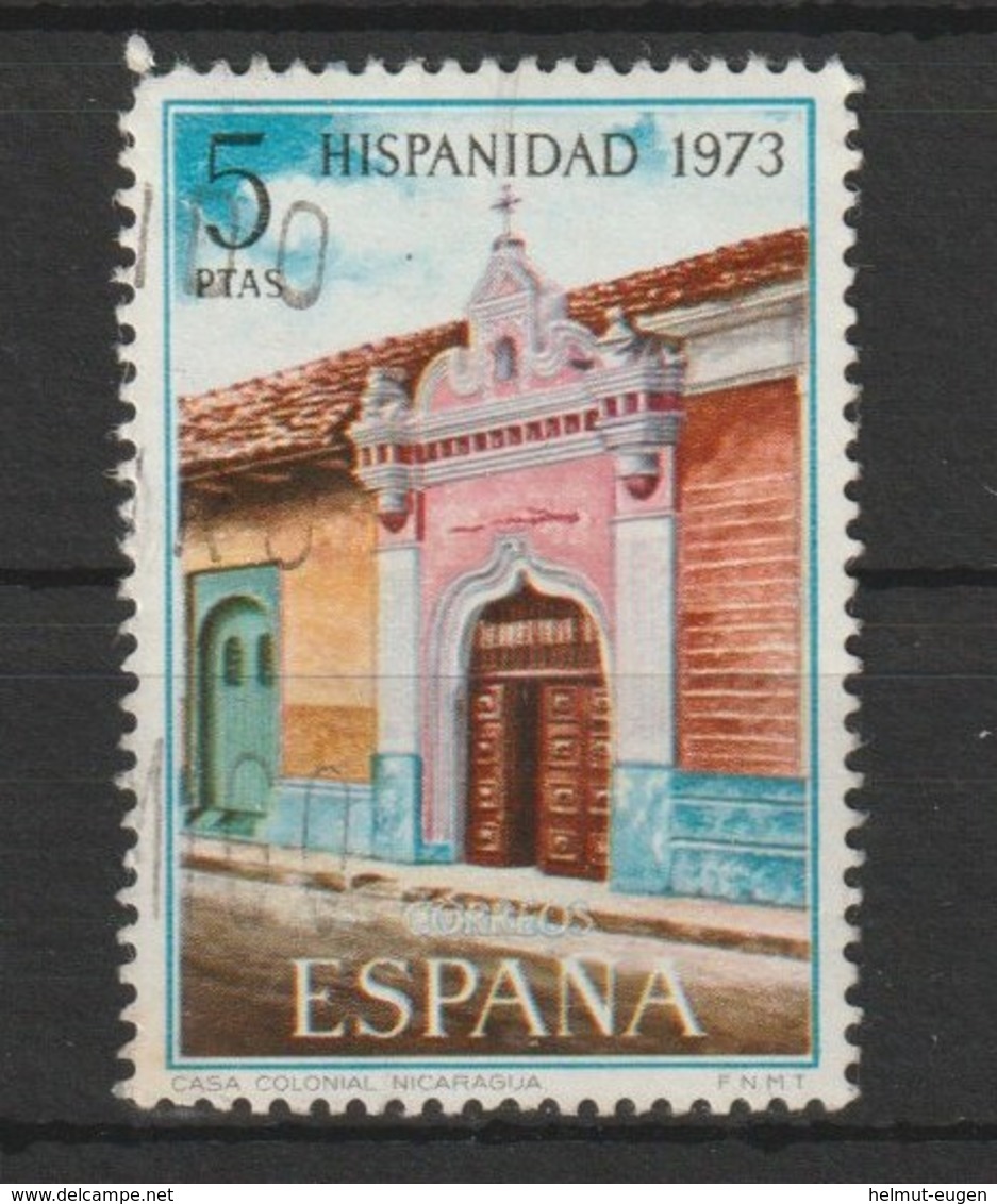 MiNr. 2051  Spanien 1973, 12. Okt. Spanisch-Amerikanische Geschichte (II): Nicaragua. - Gebraucht