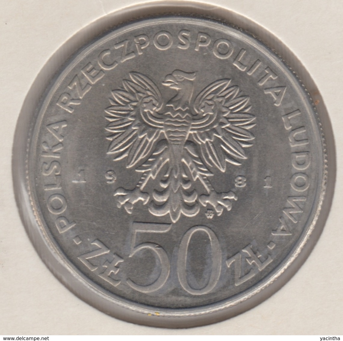 @Y@   Polen  50 Zlotty   1981    Unc            (4878) - Polen