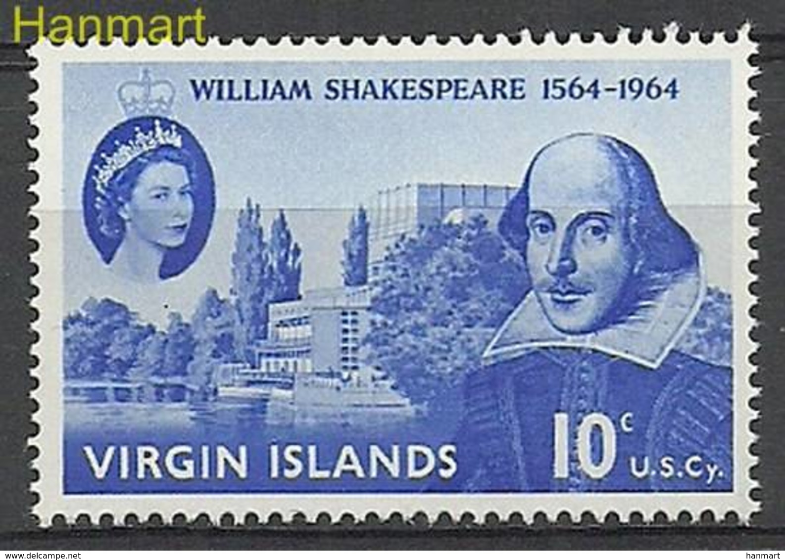 British Virgin Islands 1964 Mi 139 MNH ( ZS2 BVI139 ) - Gemeinschaftsausgaben