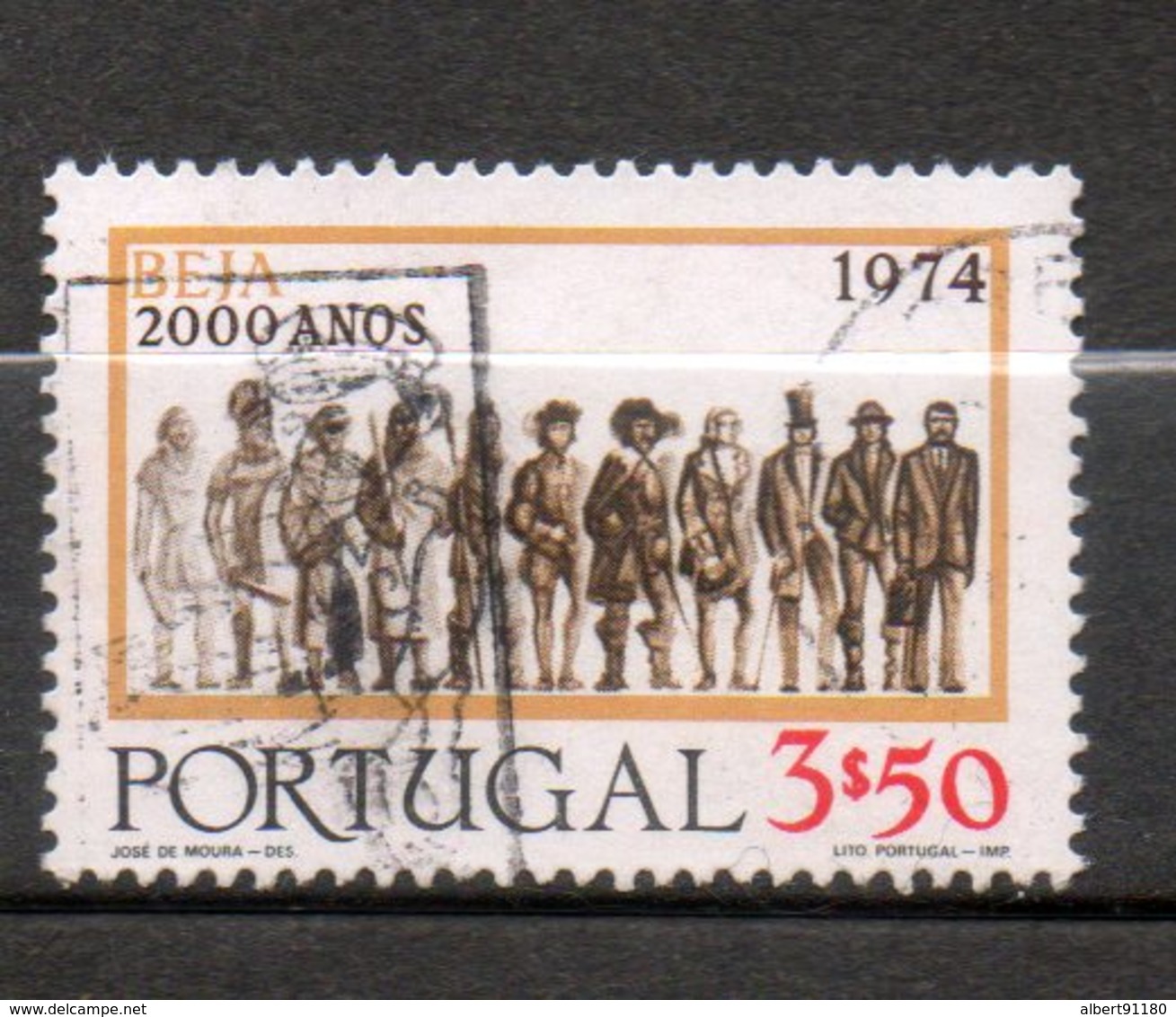 PORTUGAL HIstoire De La Ville De Beja  1974 N° 1241 - Gebraucht