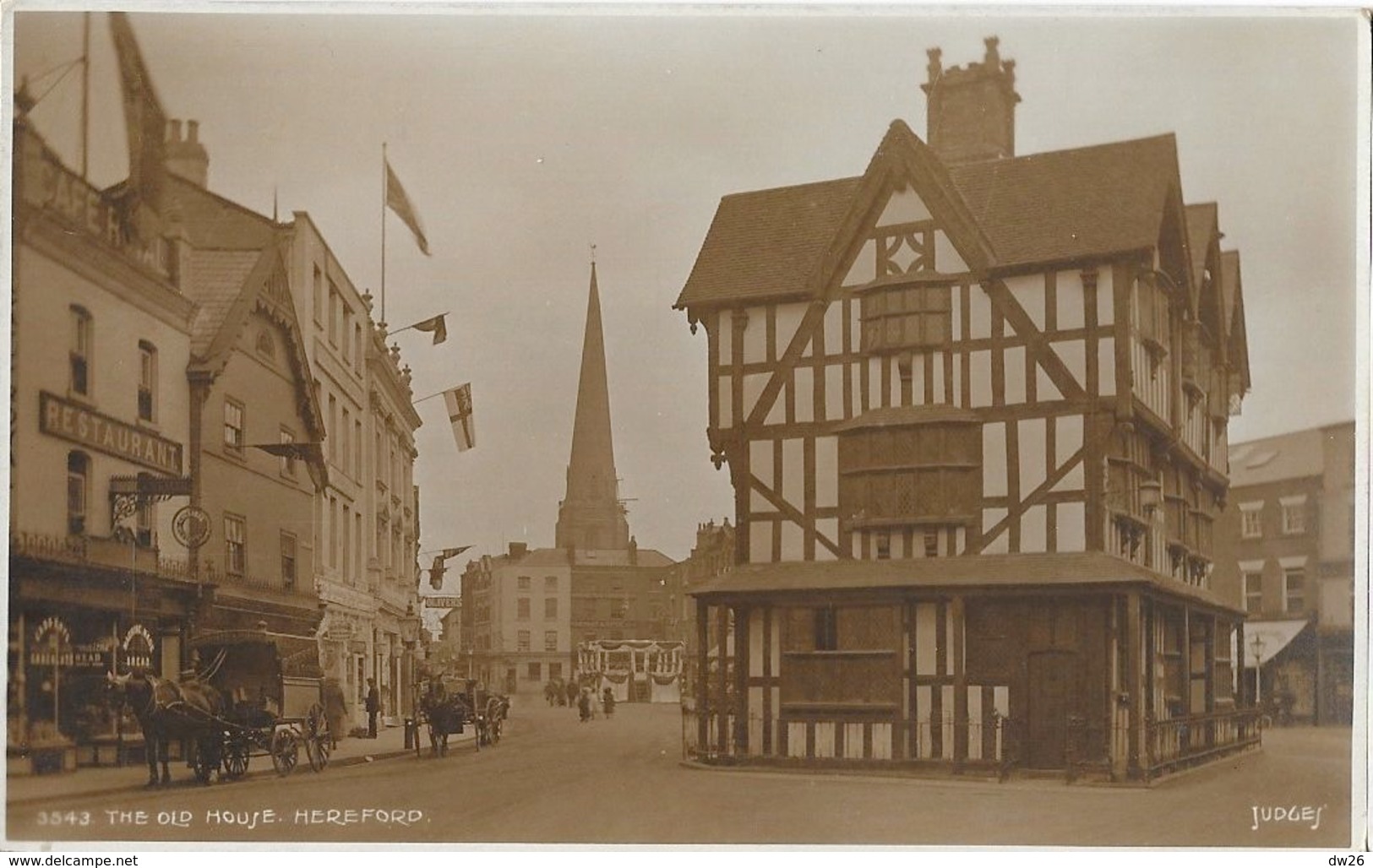 Hereford - The Old House, Restaurant - By Judges Ltd N° 3543 - Herefordshire