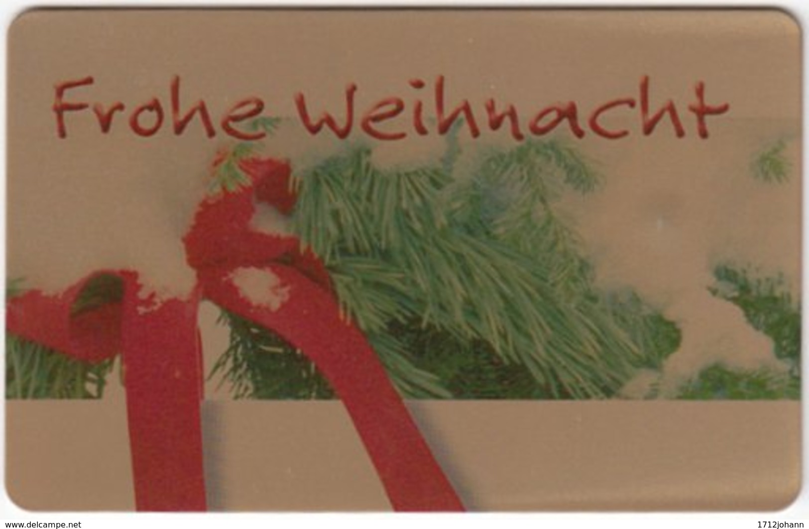 GERMANY P-Serie B-293 - 20 11.01 (3111) - Occasion, Christmas - Used - P & PD-Series: Schalterkarten Der Dt. Telekom