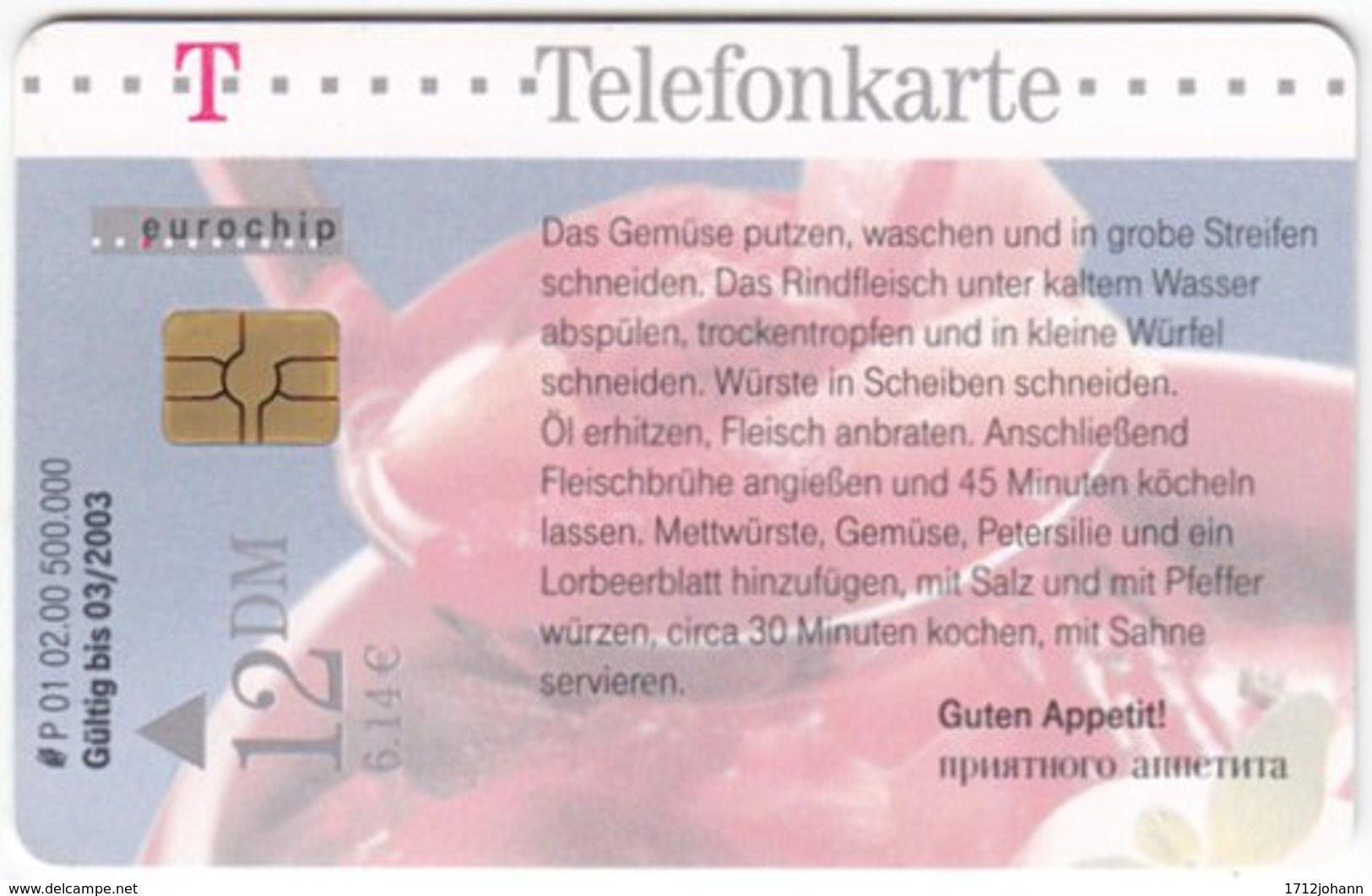 GERMANY P-Serie B-306 - 01 02.00 (3002) - Used - P & PD-Series: Schalterkarten Der Dt. Telekom