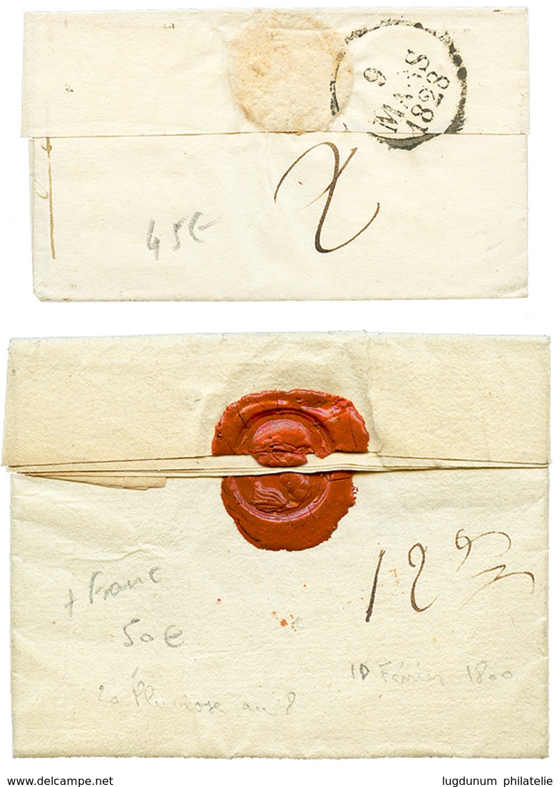 1828 P.69.P G(A)Y + An 8 P.69.P LURE + "FRANCS" Manus. TTB. - Autres & Non Classés