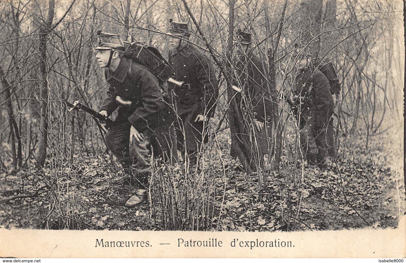 Camp De Beverloo Leopoldsburg    Manoeuvres  Patrouille D'exploration     I 5467 - Leopoldsburg (Kamp Van Beverloo)