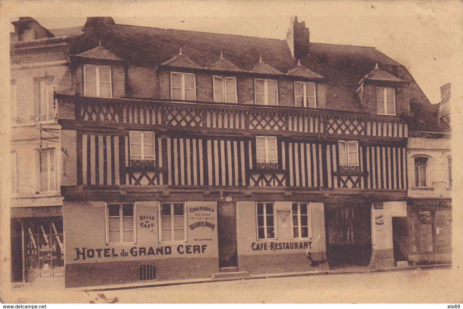 FECAMP Hotel Du Grand Cerf ( Voir Description ) ( Nagel ) - Fécamp