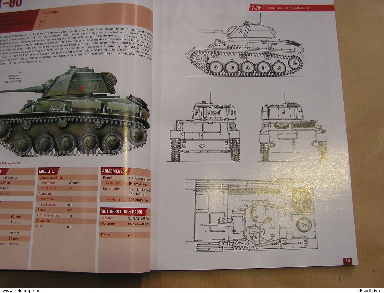 TNT Trucks & Tanks Magazine HS N° 3 Guerre 40 45 Militaria Armée Rouge Chars de Combat Soviétique T 34 KV JS T37 T 60