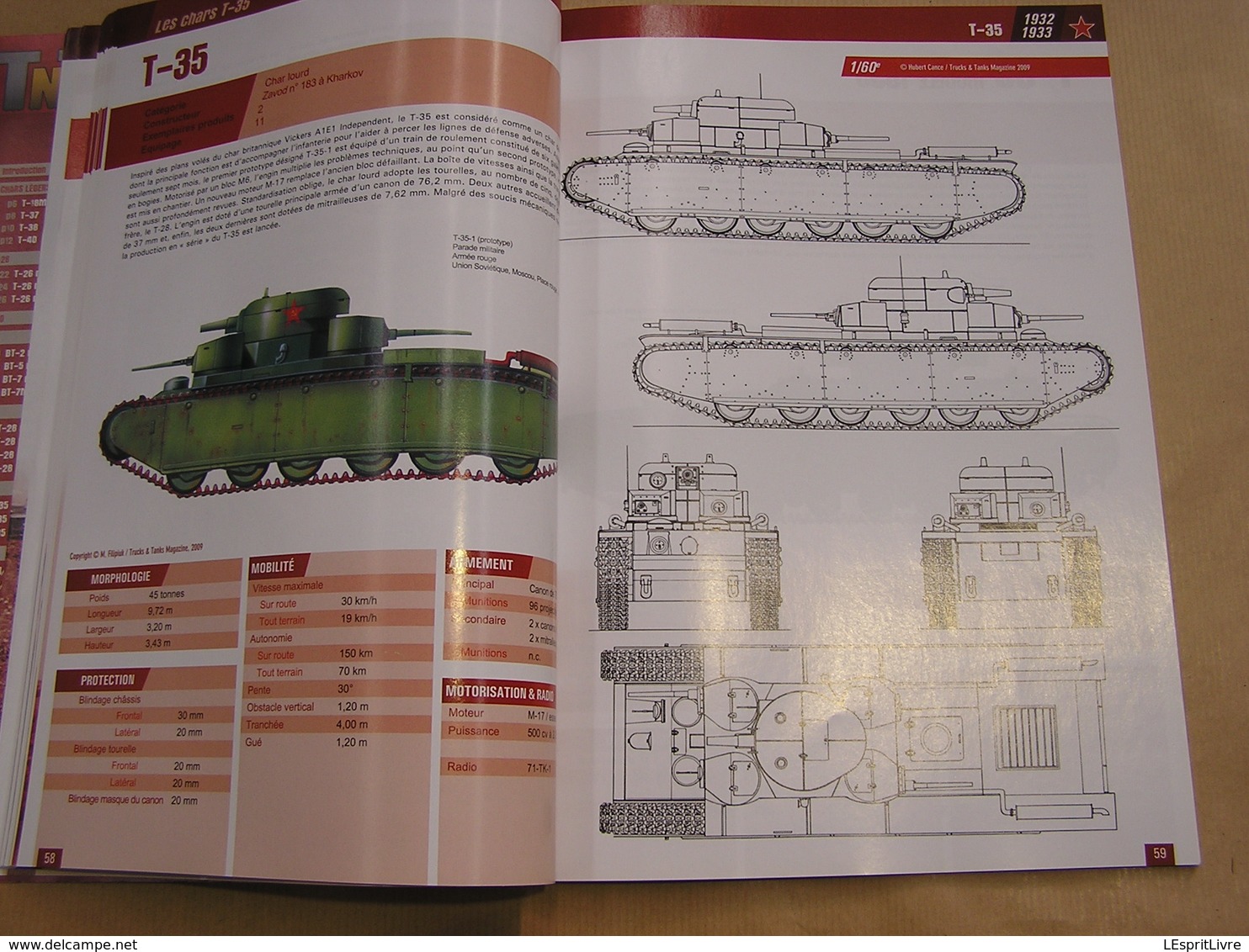 TNT Trucks & Tanks Magazine HS N° 3 Guerre 40 45 Militaria Armée Rouge Chars de Combat Soviétique T 34 KV JS T37 T 60